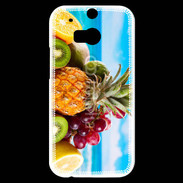 Coque HTC One M8s Fruits frais sur la plage
