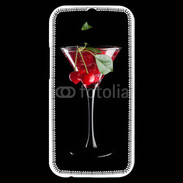 Coque HTC One M8s Cocktail Martini cerise