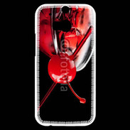 Coque HTC One M8s Cocktail cerise 10