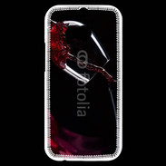 Coque HTC One M8s Vin rouge 2