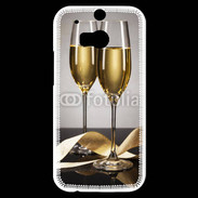 Coque HTC One M8s Coupes de champagne 3