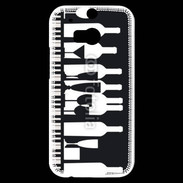 Coque HTC One M8s Piano Bar