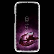 Coque HTC One M8s Vin rouge 5