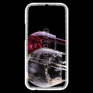 Coque HTC One M8s Vin blanc et vin rouge