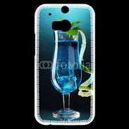Coque HTC One M8s Cocktail bleu