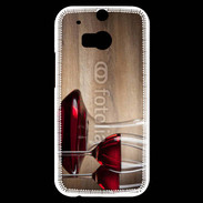 Coque HTC One M8s Vin rouge 12