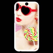 Coque HTC One M8s Lolita lollipops 10