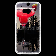 Coque HTC One M8s Margarita fraise