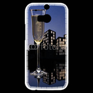 Coque HTC One M8s Coupe de champagne