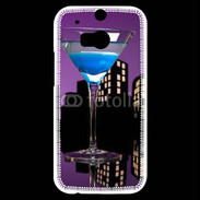 Coque HTC One M8s Blue martini