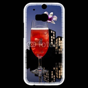 Coque HTC One M8s Singapore sling cocktail