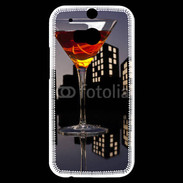 Coque HTC One M8s Metropolis Manhattan cocktail