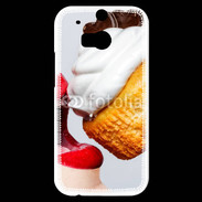 Coque HTC One M8s Bouche gourmande