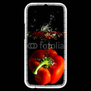 Coque HTC One M8s Poivron rouge