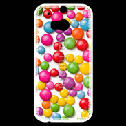 Coque HTC One M8s Bonbons colorés en folie