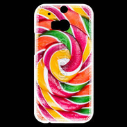Coque HTC One M8s Sucette escargot
