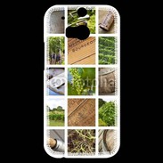 Coque HTC One M8s Collection vignoble 125