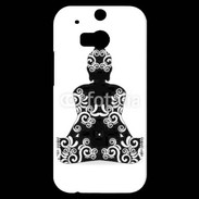 Coque HTC One M8s Bouddha en dessin 