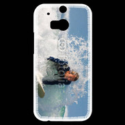 Coque HTC One M8s Surfeur dans la vague