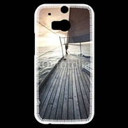 Coque HTC One M8s Voilier au couché du soleil