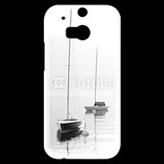 Coque HTC One M8s Bateau sur un lac