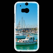 Coque HTC One M8s Bateau au port 3