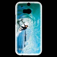 Coque HTC One M8s Surfeur dans un tube