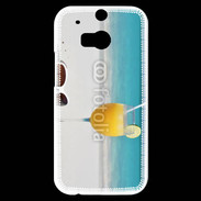 Coque HTC One M8s Cocktail mer