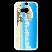 Coque HTC One M8s Transats vue mer
