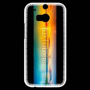 Coque HTC One M8s Couché de soleil mer