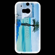 Coque HTC One M8s Village vue mer