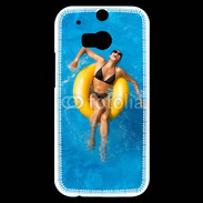 Coque HTC One M8s Bouée et bronzage