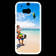 Coque HTC One M8s Kite surf passion