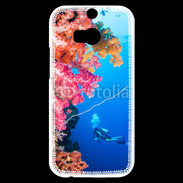 Coque HTC One M8s Plongeur en mer 11