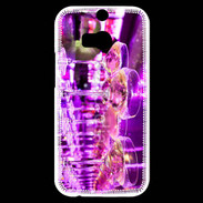 Coque HTC One M8s Coupes de champagne discothèque