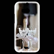 Coque HTC One M8s Coupes de champagne 3