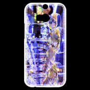 Coque HTC One M8s Coupes de champagne discothèque 2