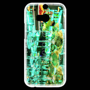 Coque HTC One M8s Coupes de champagne discothèque 3