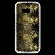 Coque HTC One M8s Feu d'artifice or