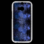 Coque HTC One M8s Feu d'artifice bleu