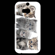 Coque HTC One M8s Groupe de chatons