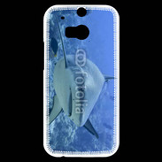 Coque HTC One M8s Requin blanc