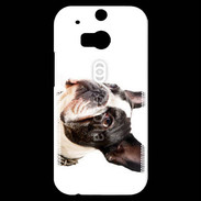 Coque HTC One M8s Bulldog français 1