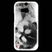 Coque HTC One M8s Chiot Husky