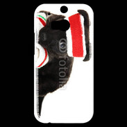 Coque HTC One M8s Chiot joueur de tennis