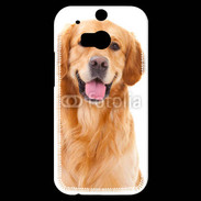 Coque HTC One M8s Chien Golden