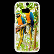 Coque HTC One M8s Duo de perroquets