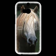 Coque HTC One M8s Cheval camarguais