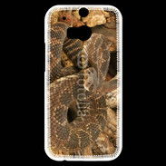 Coque HTC One M8s Serpent à sonnette