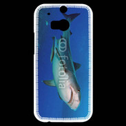 Coque HTC One M8s Requin tigre